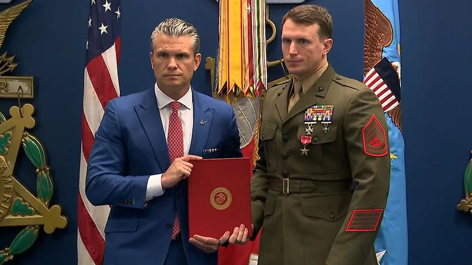 War Secretary Upgrades Valor Awards for Abbey Gate Marines Five Years After Deadly Attack